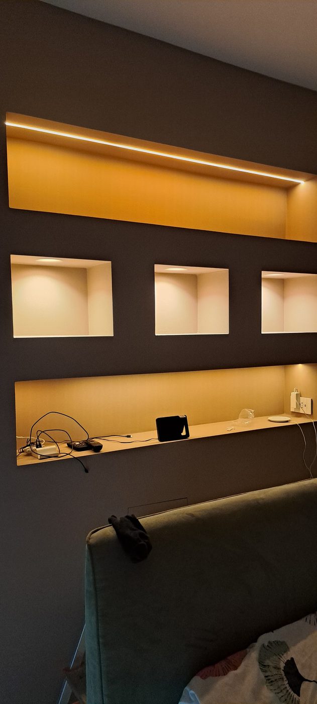 Illuminazione LED d'arredo a incasso